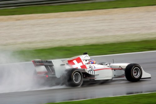 Neel Jani in actie voor A1GP-team Zwitserland